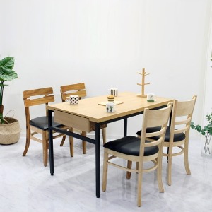 수저통테이블 (LPM무늬목)ㅣ업소용테이블 목재테이블 목재탁자 식당 음식점테이블ㅣAF727 피카소가구피카소가구