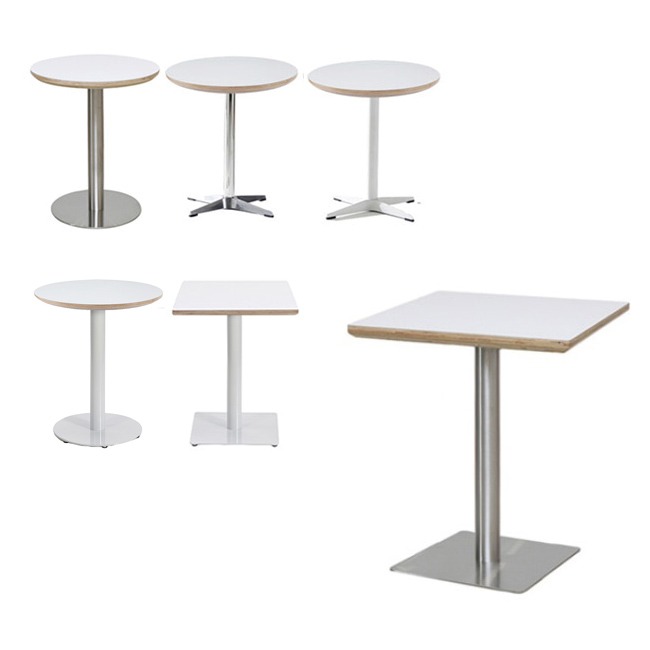 화이트자작합판 테이블 ㅣ 미드센추리 모던 가구 카페테이블 화이트 원형 디자인 티테이블ㅣSE150 피카소가구피카소가구