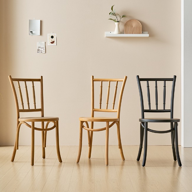 루나체어ㅣ카페의자 토넷 디자인 식탁의자 원목 인테리어의자 피카소가구ㅣP8987ㅣAJ839피카소가구