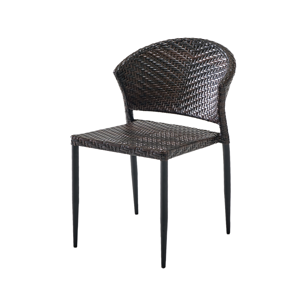 라타체어-커브백ㅣ카페의자 디자인의자 인테리어의자 라탄의자 야외의자ㅣAJ858 피카소가구피카소가구
