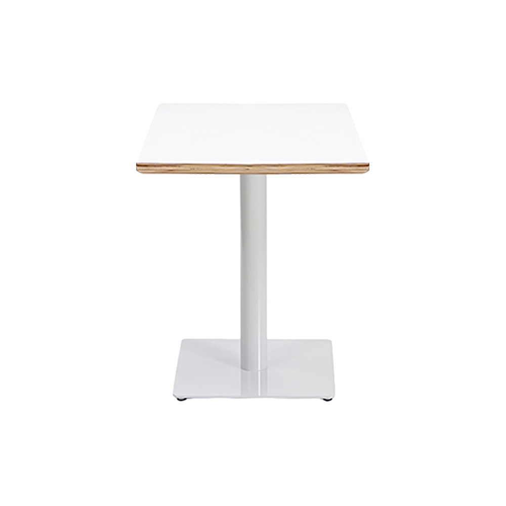 화이트자작합판 화이트평판테이블 | 주문제작 카페테이블 업소용테이블 목재테이블 식탁테이블  | P9486 | GD366피카소가구